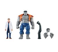 Marvel Comics – Figurines d'action Gris Hulk et Dr. Bruce Bannière F7084 15,2 cm (Marvel Legends)