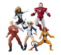Hasbro Marvel Legends Series, Pack de 5 Figurines de 15 cm The West Coast Avengers des Bandes dessinées