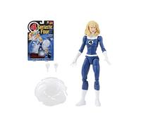 Hasbro Marvel Legends Series Retro, Figurine de Collection Fantastic Four Invisible Woman de 15 cm avec 3 Accessoires F0350