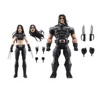 Hasbro Marvel Legends Series X-Force X-23 et Warpath, Pack de 2 Figurines