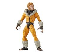Hasbro Marvel Legends Series X-Men, Figurine de Collection Sabretooth de 15 cm avec 3 pièces Build-a-Figure