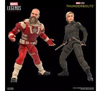 Hasbro Marvel Legends Series Yelena Belova and Red Guardian - Thunbderbolts