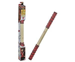 Hasbro Marvel Shang-Chi And The Legend Of The Ten Rings, Bâton de combat électronique, jouet de déguisement, dès 5 ans
