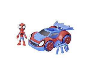 Hasbro Marvel Spidey and His Amazing Friends, Spidey avec Arachno-bolide convertible