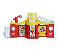 Hasbro Marvel Spidey et Ses Amis Extraordinaires, Coffret Tour Stark avec Figurine Iron Man