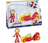 Hasbro Coffret figurine et moto Marvel Spidey et Ses Amis Extraordinaires Iron Man