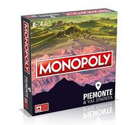 Hasbro Monopoly I Borghi d'Italia Piémont et Val d'Aoste Jeu de société pour 2 joueurs à partir de 8 ans