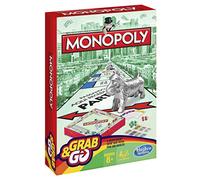 Hasbro Monopoly Jeu de voyage (français non garanti) Version portugaise multicolore
