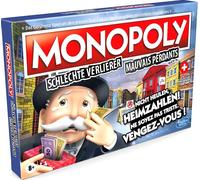 Hasbro - Monopoly - Pour les mauvais perdants (allemand/français) Jeu de société