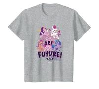 Hasbro My Little Pony: A New Generation We are The Future! T-Shirt, Enfant, Gris Chiné, 8 Ans
