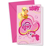 Hasbro My Little Pony fête Invitations, Lot de 6