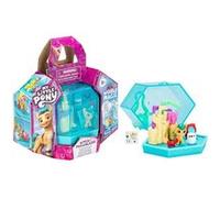 Hasbro - My Little Pony Mini World Magic - F5242 - Ensemble porte clés de cristal + figurine 2.5cm + accessoires - Hitch Trailblazer G