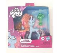Hasbro - My Little Pony - Poupée articulée 8cm Doll Misty Brightdawn + chariot G