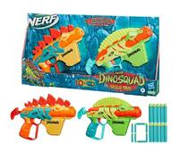 Hasbro Nerf Dinosquad Stego-Duo 2 Blasters 10 Fléchettes