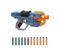 Hasbro Nerf Elite 2.0, Commander RD-6, Blaster à Fléchettes en Mousse avec Barillet Rotatif et 12 Fléchettes, Jouet pour Enfants, Filles et Garçons dès 8 Ans Jeux d'extérieur