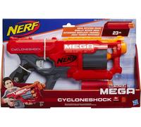 Hasbro Nerf Mega Cycloneshock, Blaster Avec Fléchettes
