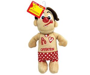 Hasbro Operation Cavity Sam Jouet interactif couineur et froissé pour Chien Marron Clair/Rouge 25,4 cm