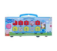 Hasbro Peppa Pig Le bus du plaisir des chiffres de Peppa, apprendre en s'amusant