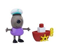 Hasbro Peppa Pig Peppa Pig Figurine de Jeu Miniature Danny Dog avec Accessoire Bateau 8 cm