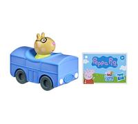 Hasbro Peppa Pig Peppa's Adventures Little Buggy Véhicule, Jouet préscolaire pour Enfants de 3 Ans et Plus (Pierre Poney en Bus Scolaire)