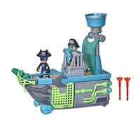 Hasbro Pj Mask Sky Pirate Battleship Véhicule Playset avec 2 figurines d'action