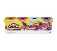 Play-Doh 4 Pots De Pate A Modeler - Couleurs Sorbets - 112 G Chacun