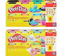 HASBRO - Play-Doh 8pcs cups V2, assort