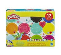Hasbro Play-Doh Couleurs Éclatantes , 12 Pots