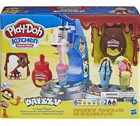 Hasbro Play-Doh Drizzy Machine à glace avec garnitures ; E66885L2