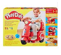 HASBRO Play-Doh Pizza A Domicile Playset Avec Scooter Et 10 Pots