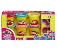 Hasbro Play-Doh Sparkle Pack De 6 Pots De Pâte À Paillettes