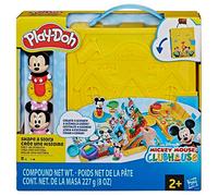Play-Doh Pâte à modeler Disney Junior Crée une histoire – Coffret portatif multicolore, dès 2 ans