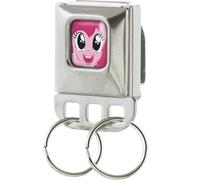 Hasbro Porte-clés avec boucle de ceinture de sécurité Rose