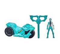 Hasbro Véhicule Power Rangers Dino Fury Rip N Go Sabertooth Battle Rider F4214 Vert