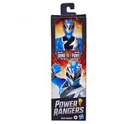 Figurine Power Rangers Dino Fury Blue Ranger - HASBRO - 30 cm - Epée Chromafury