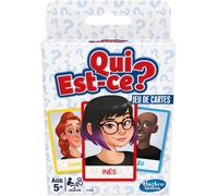 Hasbro Qui Est-Ce ? En Jeu De Cartes - Jeu De Societe - Version Française, 5 Ans Et Plus