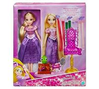 HASBRO Raiponce Coiffures Créations DISNEY Poupée + Fauteuil de Salon Coiffure
