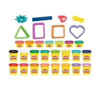 Play-Doh Coffret cadeau pâte à modeler - 23 pots, 8 accessoires - Classique dès 3 ans