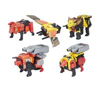 Hasbro Coffret de figurines Transformers Power of The Primes Predaking Combiner Classe Titan