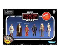 Star Wars Pack de 6 figurines Rétro Collection The Phantom Menace 10 cm Multicolore
