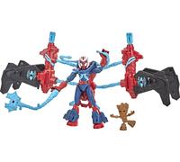 Hasbro Spiderman Bend N Flex Space Mission Flex Jet