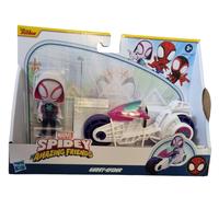 Hasbro – Spidey and Hes Amazing Friends : Ghost Spider and Motorcycle