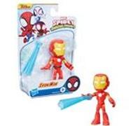 Hasbro - Spidey and His Amazing Friends - F3998 - Figurine articulée 10cm - Personnage Iron Man… rouge G