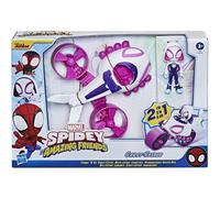 Hasbro Spidey-Miles Morales E Techno-Racer, Webcrawler Spidey E, Ghost-Spider 3+