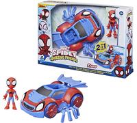 Hasbro Spidey-Miles Morales E Techno-Racer, Webcrawler Spidey E, Ghost-Spider 3+
