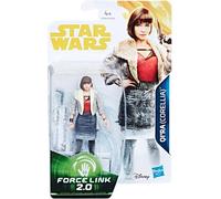 Hasbro Star Wars E1186 Force Link 2.0 Figurine Athena Grise 10cm 3,75" Nouveau OVP