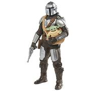 Hasbro Star Wars Galactic Action The Mandalorian & Grogu Figurines interactives électroniques à l'échelle 30 cm pour Enfants à partir de 4 Ans Multicolore