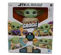 Star Wars Figurine Galactic Snackin’ Grogu animatronique 23 cm – Plus de 40 sons et mouvements