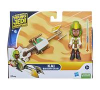 HASBRO Star Wars Les Aventures des Petits Jedi Kai Brightstar et Speeder Bike