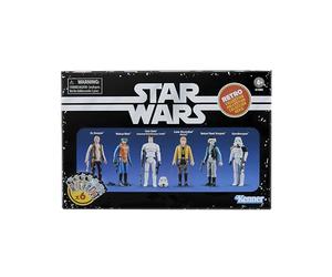 Hasbro Star Wars Retro Collection, Star Wars : Un Nouvel Espoir, Multipack de 6 Figurines, échelle 9,5 cm